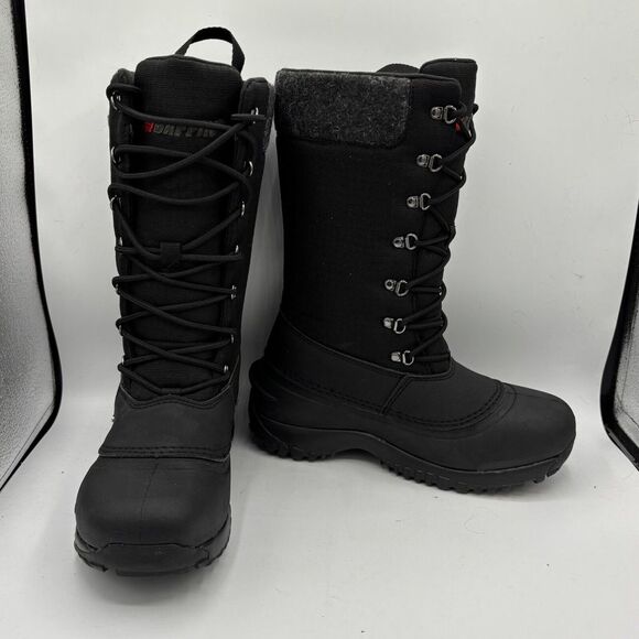 Baffin Jess Women's Black Insulated Winter Snow Boots Size Sz 7 - Picture 6 of 9